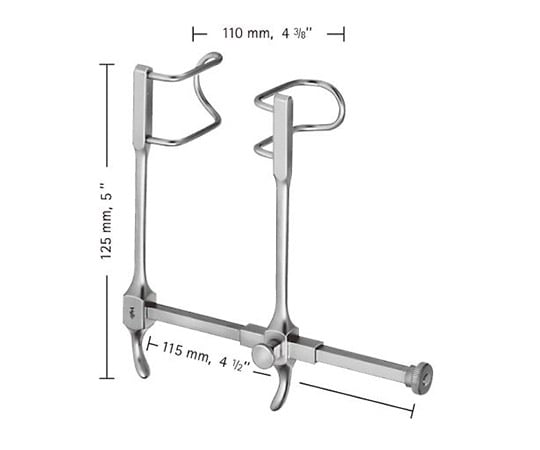 腹壁開創器　ゴッセ　開き巾110mm　深さ38mm