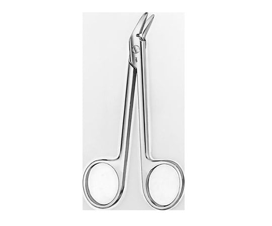 ワイヤー剪刀　片刃鋸歯状　12cm