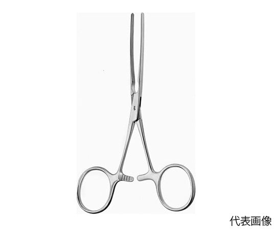 腸鉗子　ベビー・コッヘル　小児用　直　全長135mm