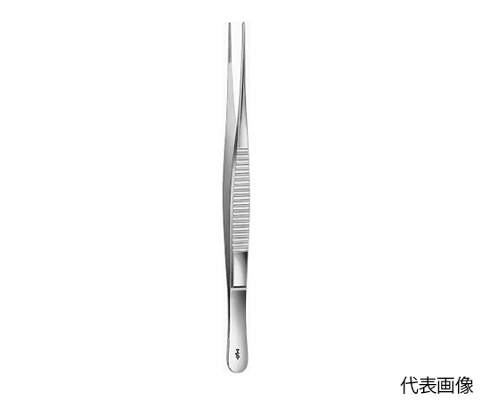 血管ピンセット　ドゥベーキー　無外傷性　1.5mm　全長150mm