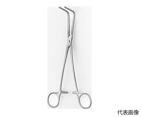 多目的血管鉗子　ドゥベーキー　無外傷性　90°　230mm