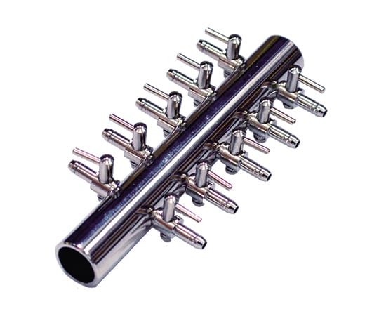 エアーポンプ　ステンレス　10方コック（分岐管）