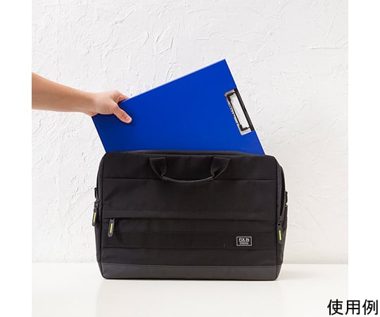 ワイドクリップボード　シングルタイプ　ブルー