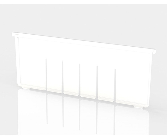 点滴作業台オプション　34トレー　深用仕切板　ショート