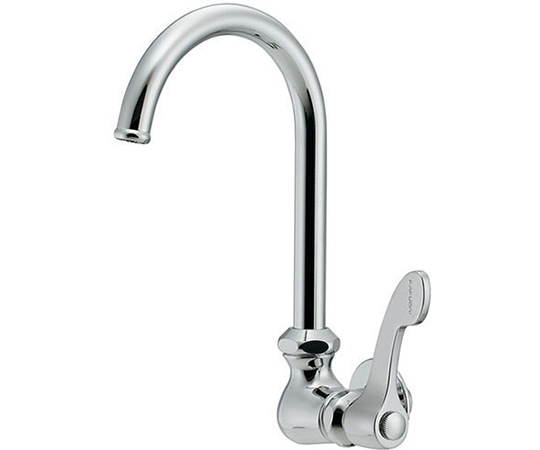 厨房用横形スワン水栓