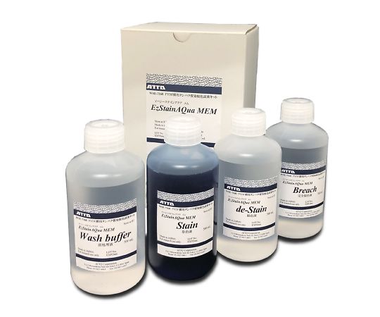 ウエスタンブロット膜用染脱色キット　「EzStainAQua MEM」