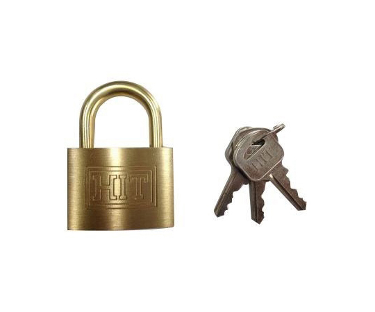 HIT　シリンダー南京錠　50mm