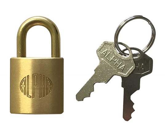 ALPHA　シリンダー南京錠　20mm