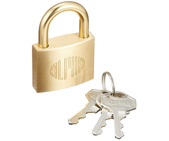 ALPHA　シリンダー南京錠　35mm