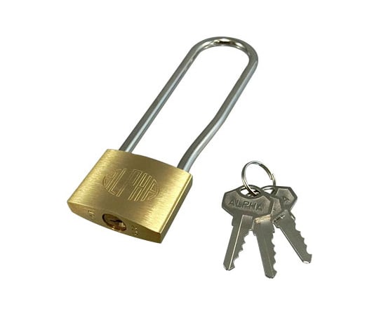 ALPHA　シリンダー南京錠　吊長　45mm