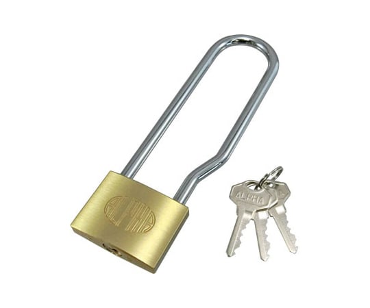 ALPHA　シリンダー南京錠　吊長　60mm