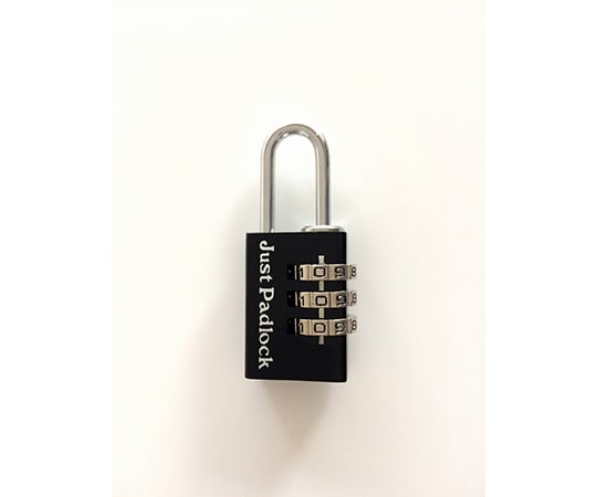 アルミ可変式符号錠　21mm　ブラック