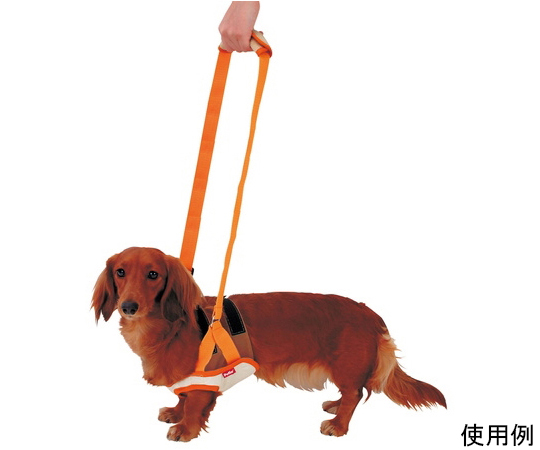 64 6527 34 老犬介護用歩行補助ハーネス前足用k M W Axel アズワン