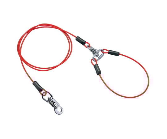 タフギア　ワイヤーチェーンプラス　φ3.5mm×137cm　レッド