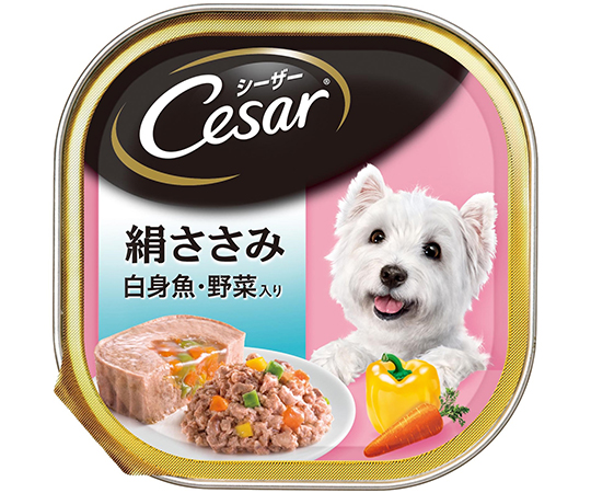 シーザー　絹ささみ　白身魚・野菜入り　100g