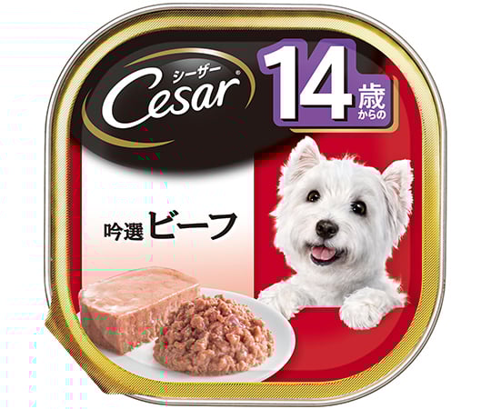 シーザー　14歳からの　吟選ビーフ　100g