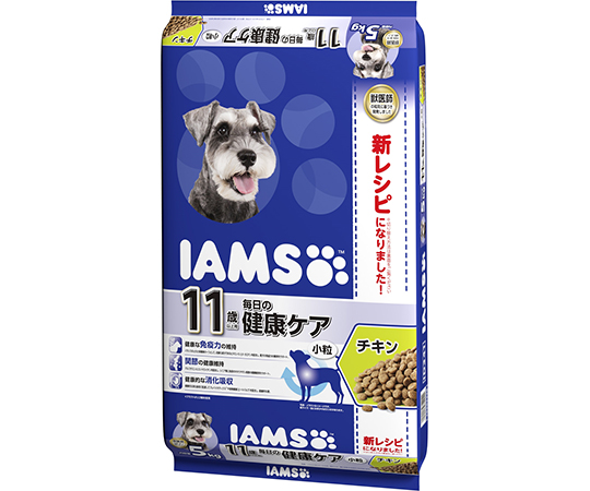 アイムス　11歳以上用　毎日の健康ケア　チキン　小粒　5kg
