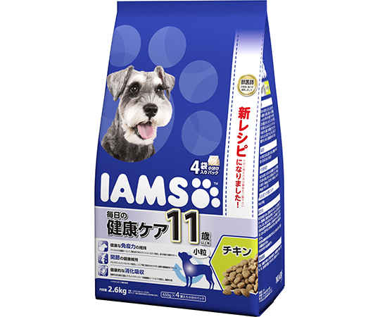 アイムス　11歳以上用　毎日の健康ケア　チキン　小粒　2.6kg