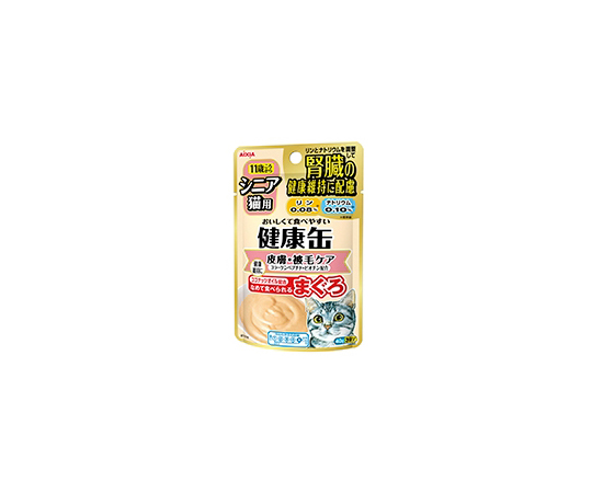 健康缶パウチ　シニア猫用　皮膚・被毛ケア　40g