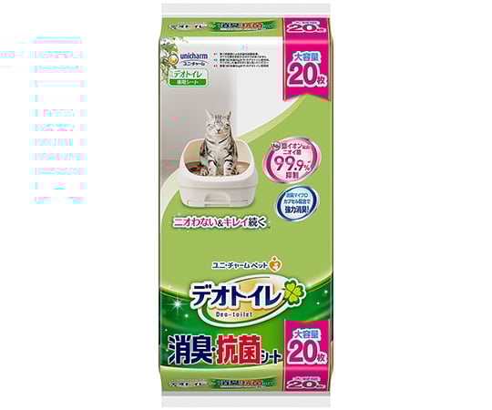 デオトイレ　消臭・抗菌シート　20枚