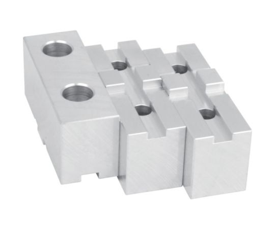 北川スクロールチャック用アルミ生爪 1セット（3個入）