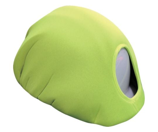 ヘルメットカバーソフト　蛍光イエロー