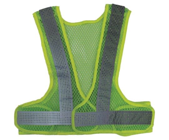オールシーズンベスト　ショートタイプ　蛍光黄緑
