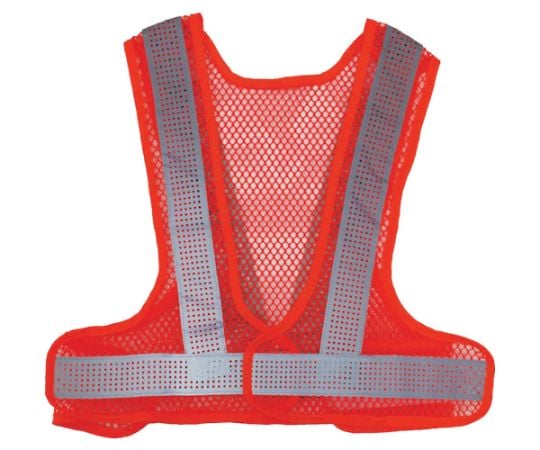 オールシーズンベスト　ショートタイプ　蛍光オレンジ