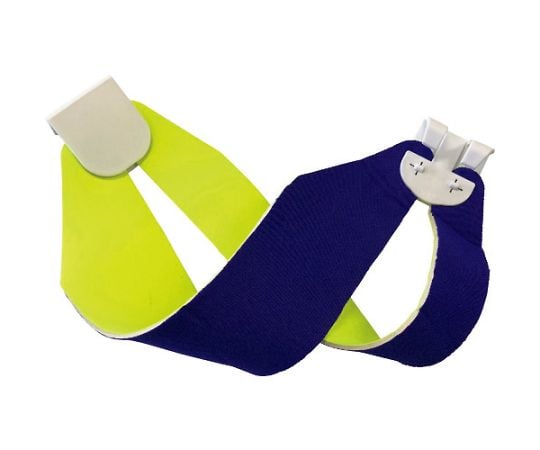 ヘルバンド90セパレートタイプ　蛍光イエロー/紫