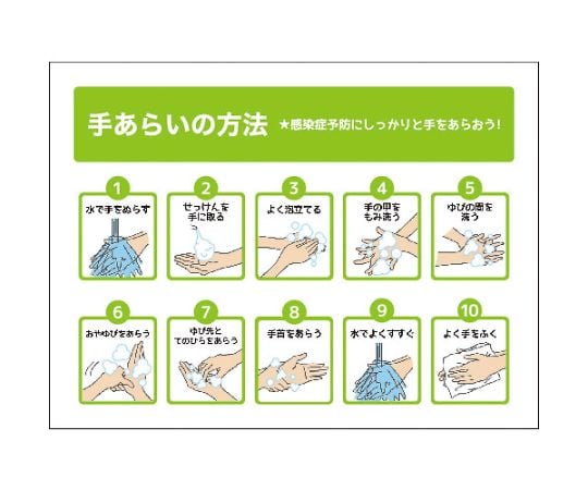 TA-01S　洗いの方法　ステッカー　225x300