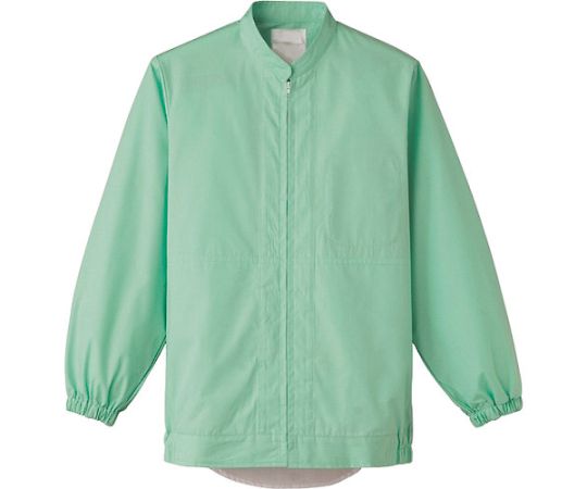 体毛防止長袖ジャンバーグリーン