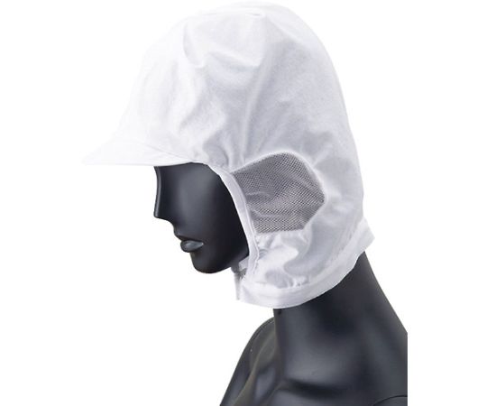 ショート頭巾　ホワイト