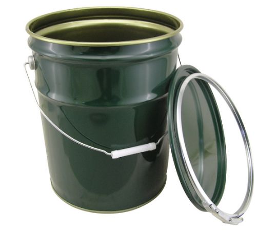 テーパー ハンドタイプペール缶 BT-20緑（アリ） 20L 82112-10