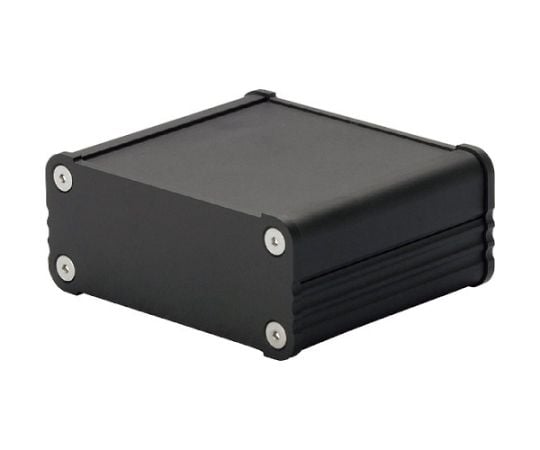 64-6641-92 アルミ押出材ケース ブラック EX19-11-18BB 【AXEL】 アズワン