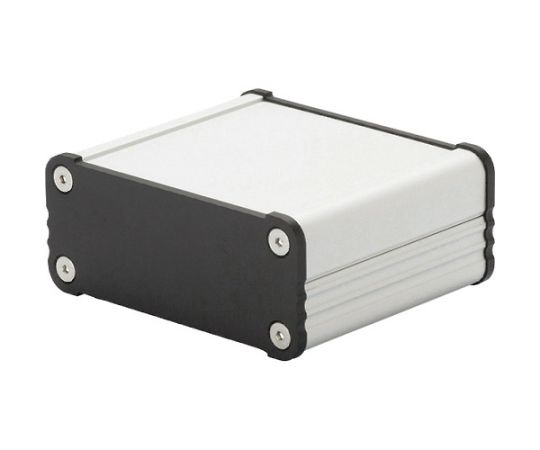 アルミ押出材ケース　シルバー/ブラック