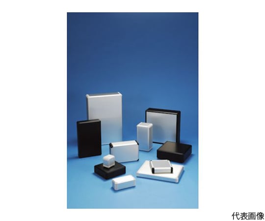 アルミボックス　W100×H100.4×D100　シルバー/グレー