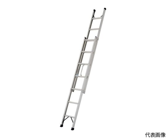 プッシュアップ式2連はしご　3.4M