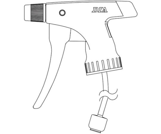 部品　ピストル本体セットブルー（#705・#715用）