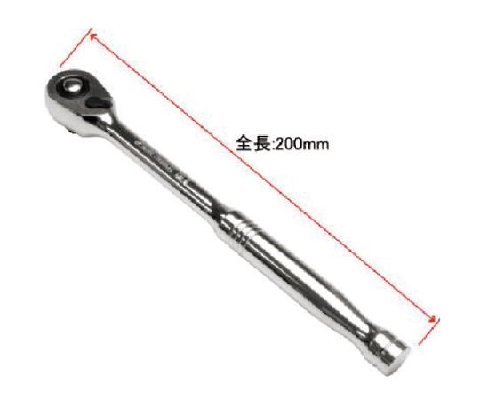 3/8DR　ラチェットハンドル　72T