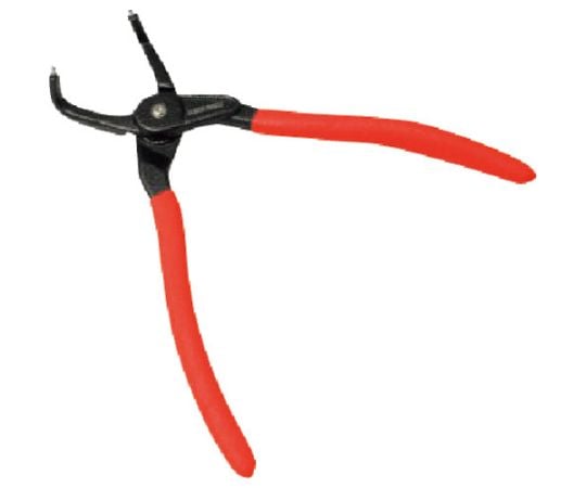 スナップリングプライヤー　穴用　90°