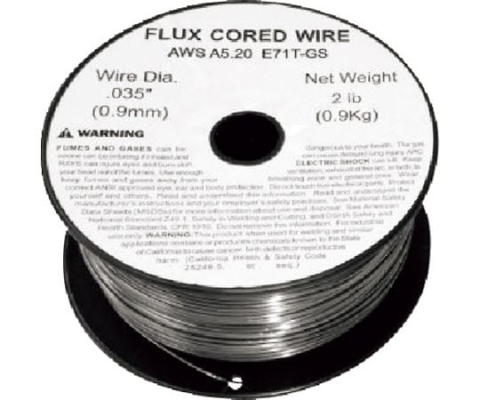 溶接フラックスワイヤー　0.9mm×900g