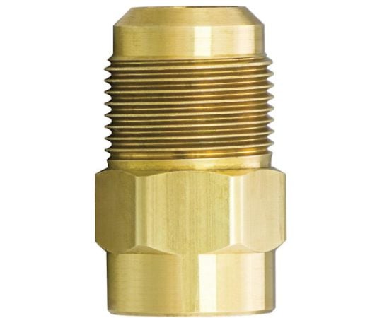 異径アダプタ（銅パッキン）　5/8　メス×3/4　オス