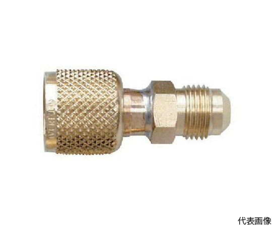 クイックアダプタ　1/2　メス×3/8　オス