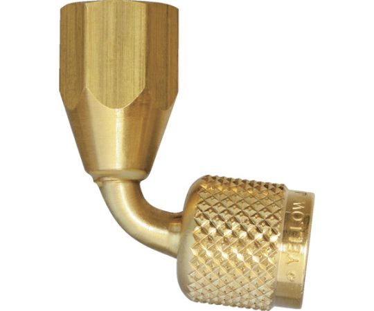 ゲージアダプタ　90°