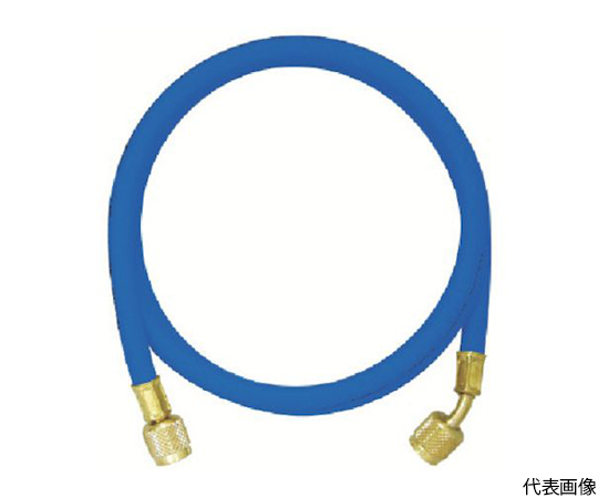 R410A用チャージングホースプラス2　244cm　青