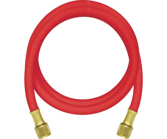 3/8チャージングホースプラス2　152cm　赤