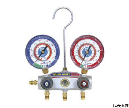 R407C等用タイタンマニホールド　標準ホース仕様