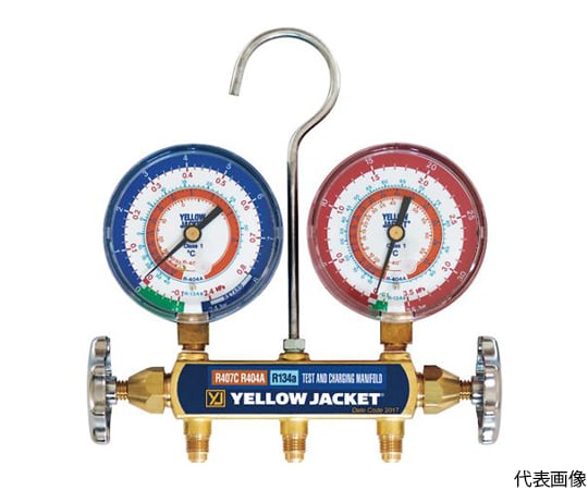 R407C等用マニホールドキット　152cmケース付