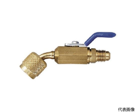 ボールバルブ45°　1/4　メス×1/4　オス