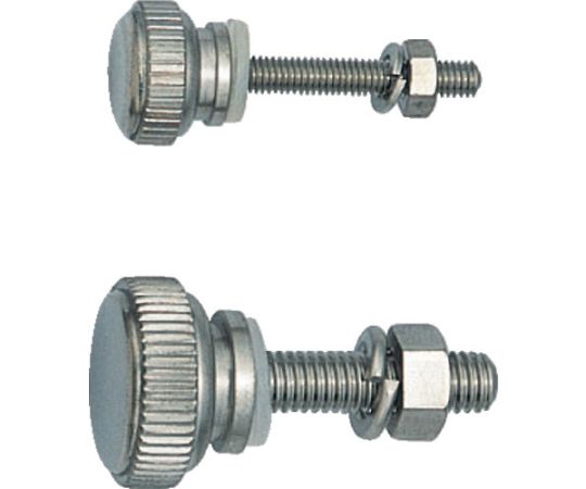 （100019842）ステンレス鋼製　小型ローレットつまみ